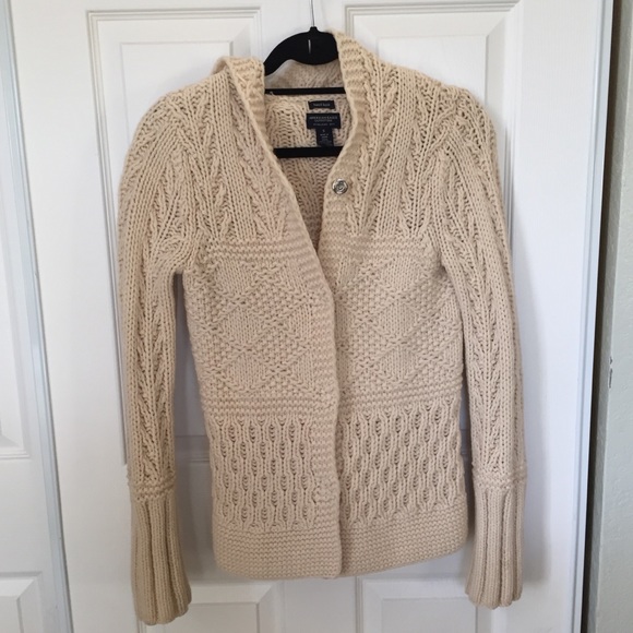 American Eagle Outfitters Jackets & Blazers - American Eagle Outfitters cable knit jacket